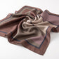 Lightweight Square Scarf with Sheer Fabric and Multi-Way Wrap Design