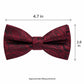 Pre Tied Paisley Bow Tie Adjustable Formal Suit and Tuxedo Accessory