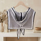 Lightweight Printed Neck Scarf with Contrast Border for Everyday Styling