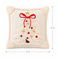 2pc Christmas Tree Plush Pillow Covers 17.7 x 17.7 in