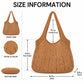 Crochet Tote Bag Lightweight Shoulder Bag with Openwork Knit Texture