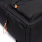 Multi-Pocket Commuter Travel Backpack with Padded Straps and Adjustable Side Pockets