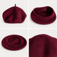 Wool Beret Hat Classic French Painter Cap Soft Felt Everyday Style