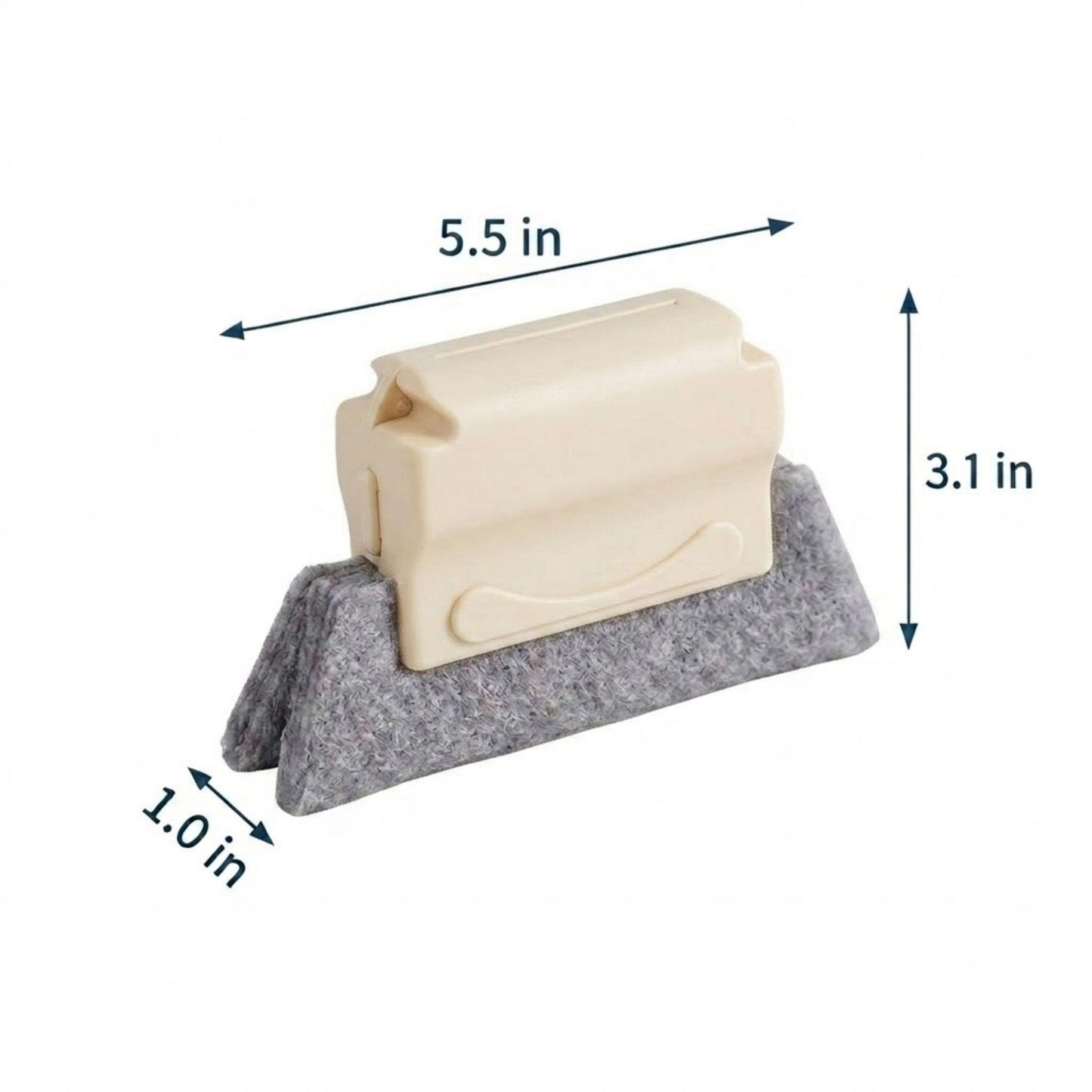 10-Piece Handheld Microfiber Cleaning Pad Tool for Window Tracks, Sinks and Kitchen Surfaces