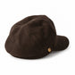 Soft Textured Newsboy Cap with Metal Button and Short Brim
