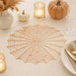 Halloween Spiderweb PVC Waterproof Non-Slip Placemat