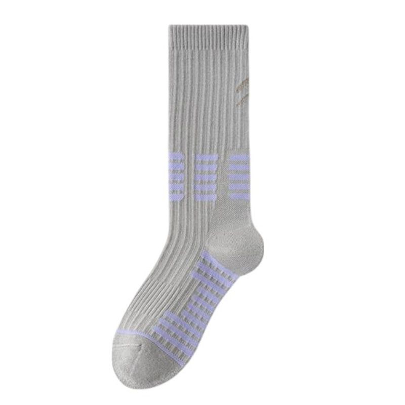Reflective Cycling Socks with Night Visibility Design Padded Zones and Breathable Compression Fit