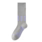 Reflective Cycling Socks with Night Visibility Design Padded Zones and Breathable Compression Fit
