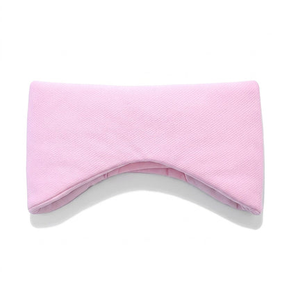 Textured Padded Sleep Eye Mask with Wide Band