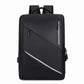 Laptop Backpack with Padded Compartment Reflective Trim USB Port and Multiple Storage Pockets