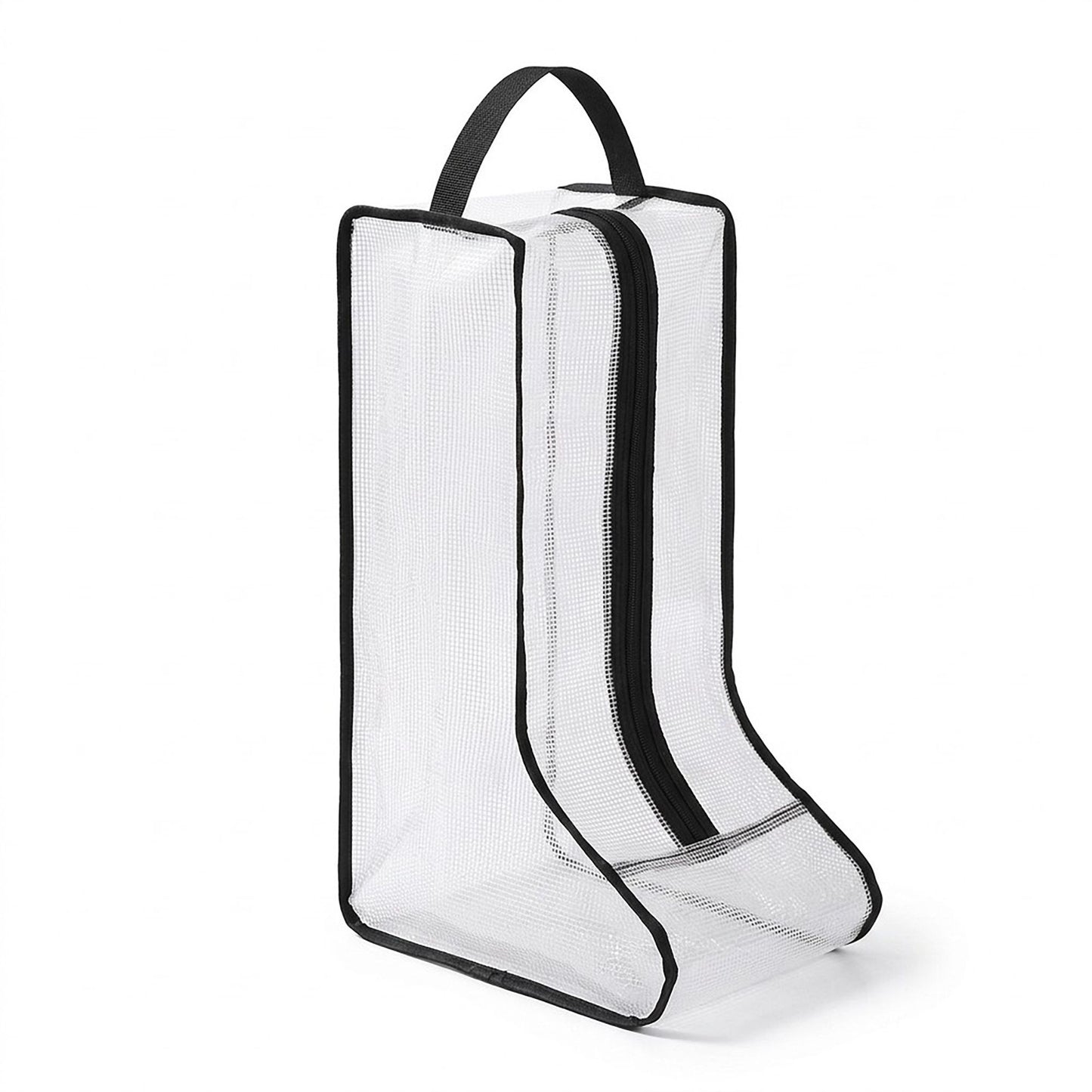 Travel Shoe Storage Bag with Zipper and Carry Handle
