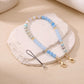 Beaded Phone Wrist Strap with Removable Clasps