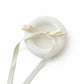2pcs per Set Long Ribbon Bow Hair Clip with Sleek Streamer Tails and Elegant Minimalist Design