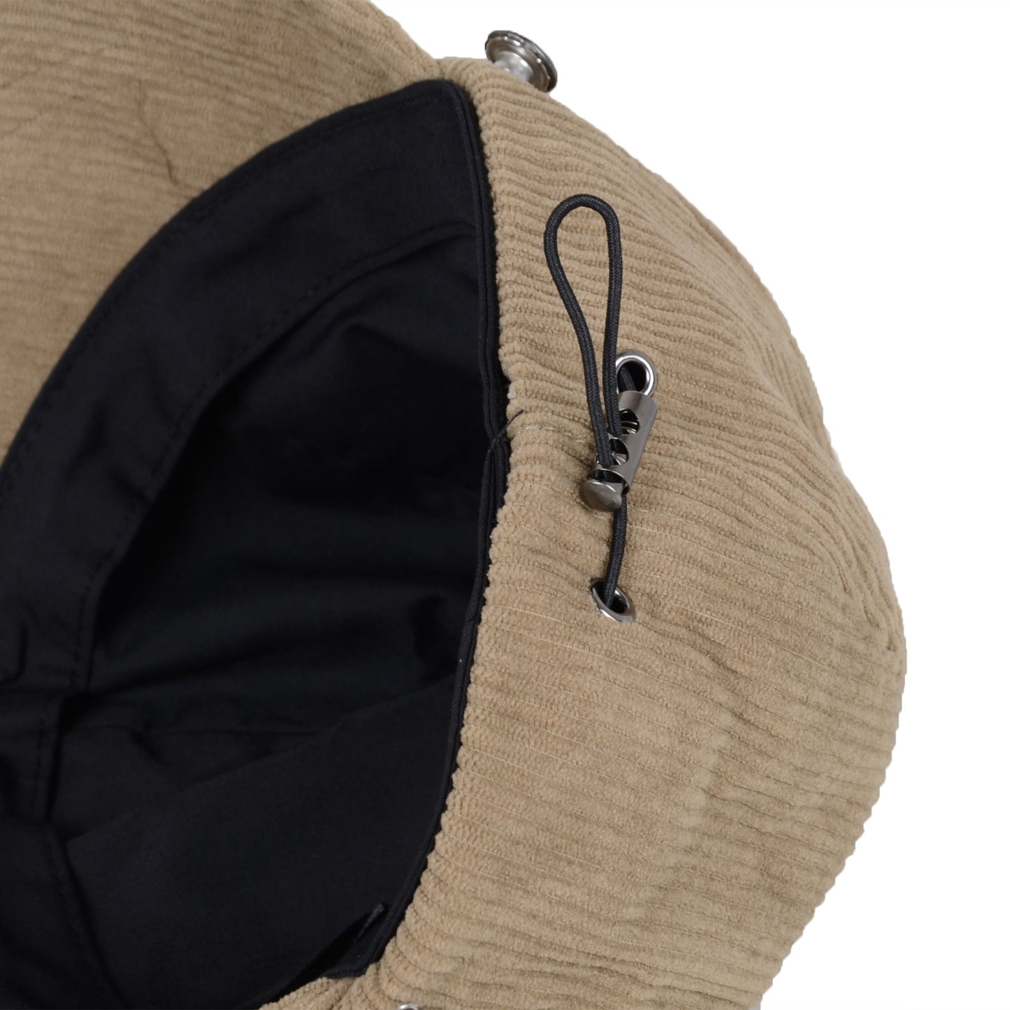 Corduroy Bucket Hat Wide Brim Adjustable Fit Casual Fall Winter Hat