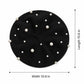 Pearl-Embellished Wool Knit Beret