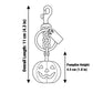 Halloween Pumpkin Keychain and Bag Charm