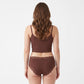 2 Pack Lace Trim Hipster Underwear with Bow Detail