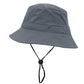 Bucket Hat Wide Brim UV Protection Lightweight Packable Outdoor Sun Hat with Adjustable Chin Strap