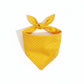 Polka Dot Pet Bandana, Soft Cotton Dotted Scarf Bib for Small Medium Dogs Cats