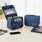 Hanging Toiletry Bag with Multiple Compartments Zipper Closure Travel Organizer Cosmetic Storage Case Portable