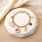 Decorative Chain Bag Strap with Charms and Swivel Clasps