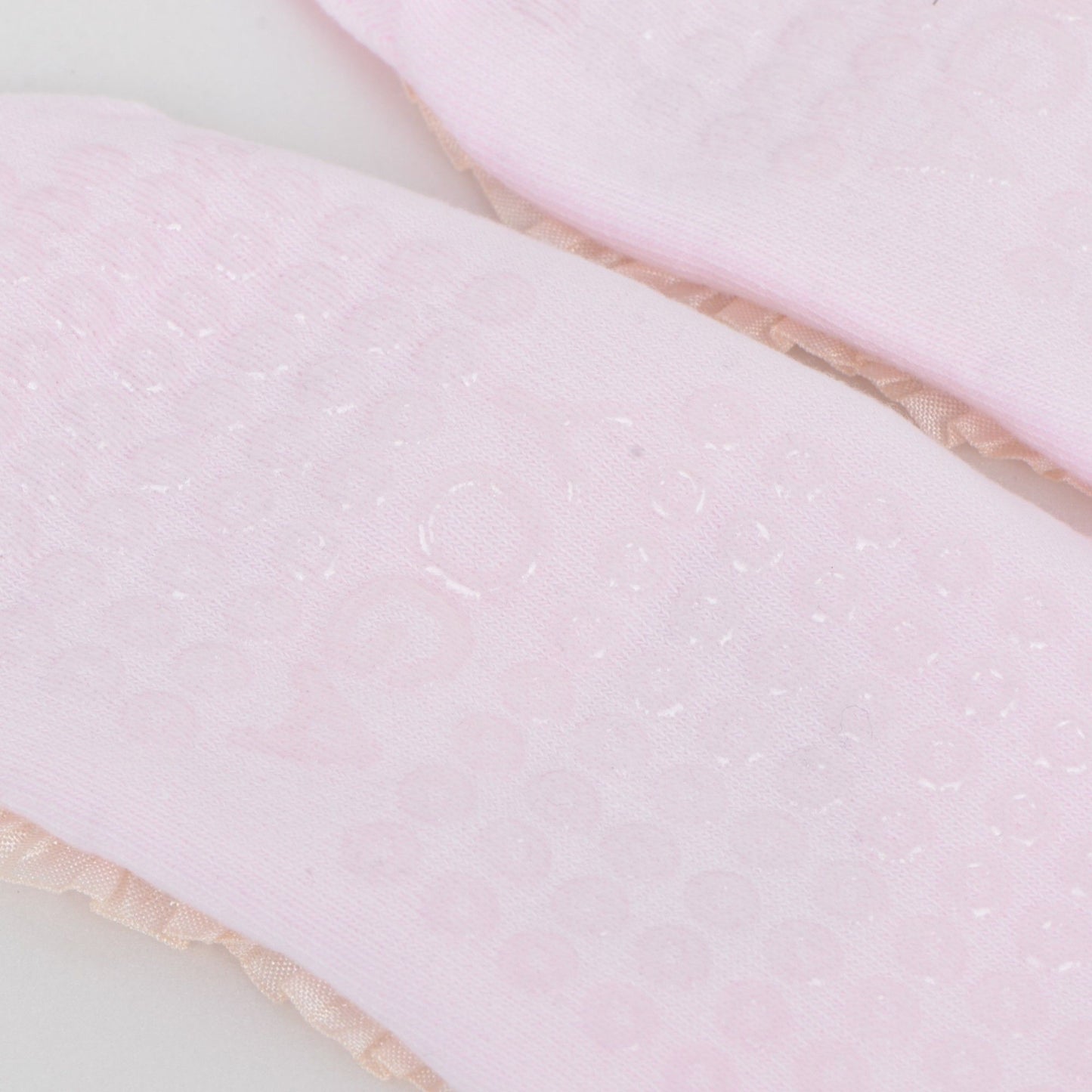 Ballet Style Grip Socks with Ruffle Trim and Cross Strap Anti-Slip Sole Yoga and Pilates 2-Pack