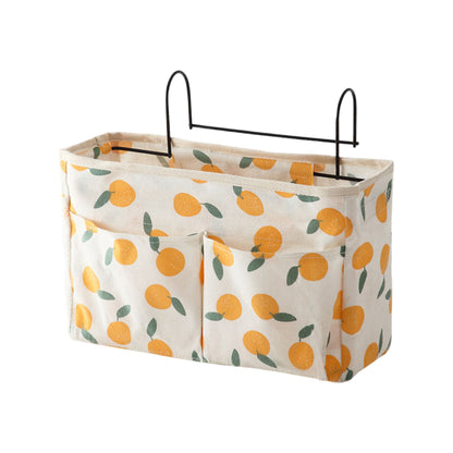 Bedside Hanging Storage Organizer with Multiple Pockets Desk Side Storage Caddy for Dorm Bedroom
