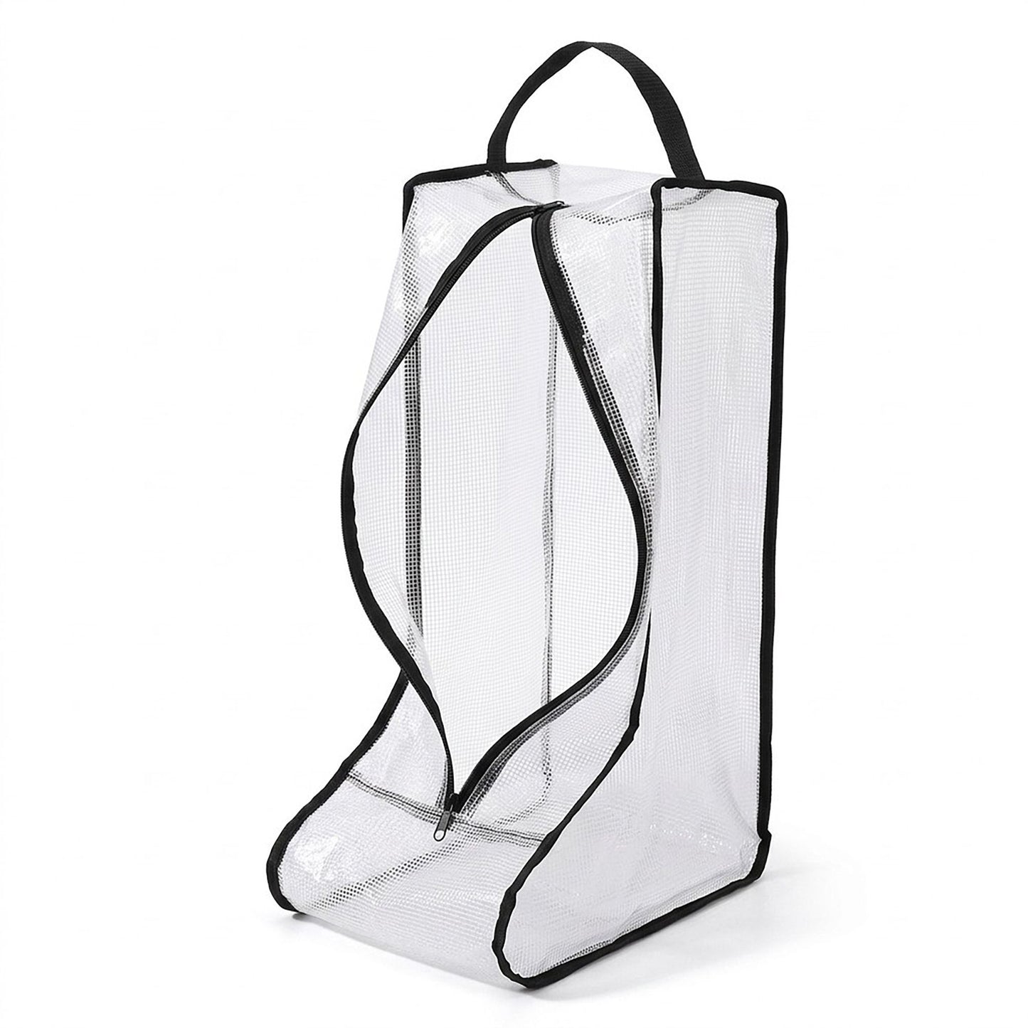 Travel Shoe Storage Bag with Zipper and Carry Handle