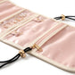 Hanging Travel Jewelry Organizer with Clear Zippered Pockets