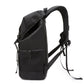 Large Flap Backpack with Drawstring Closure Buckle Straps Side Pockets and Padded Shoulder Straps