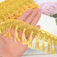 Fringe Tassel Lace Trim, 11 Yards 2.4 inch Wide, Sewing Trim for Curtain Embellishment Lamp Shade Tablecloth Stage Decor DIY Craft