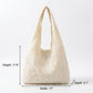 Embroidered Floral Hobo Bag with Shoulder Handle and Inner Pocket