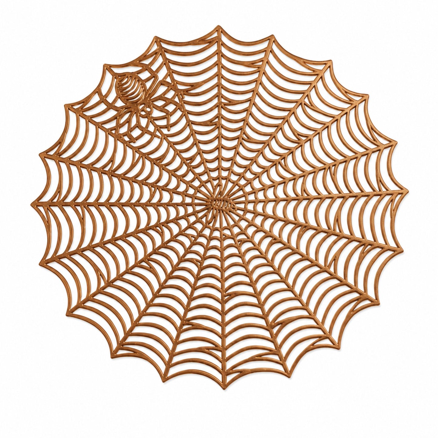 Halloween Spiderweb PVC Waterproof Non-Slip Placemat
