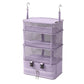 Hanging Travel Packing Organizer with Shelves and Hooks