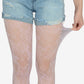 2-Pair Floral Lace Pattern Sheer Tights with Stretch Fit Suitable Height 5'1-5'8