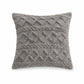 Plush Textured Jacquard Throw Pillow Cover Square Decorative Cushion Cover