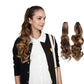 Claw Clip Ponytail Extensions for Women 23 Inch Long Wavy Fluffy Synthetic Ponytail Hairpiece