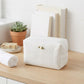 Knit Makeup Bag Large Capacity Cosmetic Pouch Travel Toiletry Organizer