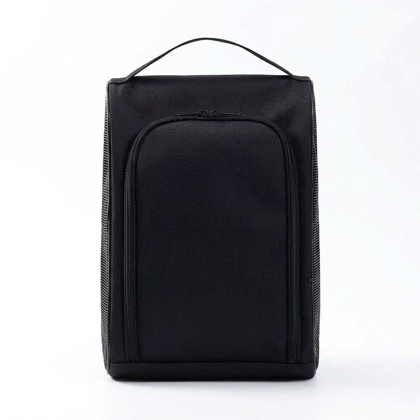 Travel Shoe Organizer Bag with Mesh Sides and Carry Handle