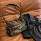 Camouflage Shoulder Bag Adjustable Strap Multi Pocket Hobo Handbag
