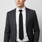 Men's Micro Dot Texture Tie Fine Woven Pattern Necktie Subtle Solid Look 57 Inch Length 3.1 Inch Width Formal Business Accessory