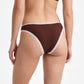 2 Pack Ribbed Lace Trim Thong Underwear