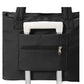 Canvas Tote Bag with Zipper Closure and Multiple Exterior Pockets