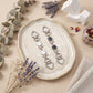 2 Piece Tulip Charm Set for Phone Cases Bags and Keys