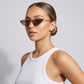 Triangle Cat Eye Sunglasses Retro Oversized Geometric Frame Fashionable Designer Inspired Eyewear