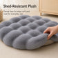 Bubble Plush Pet Mat for Cats and Small Dogs with Cushioned Wavy Fill Non-Slip Bottom Machine-Washable Design