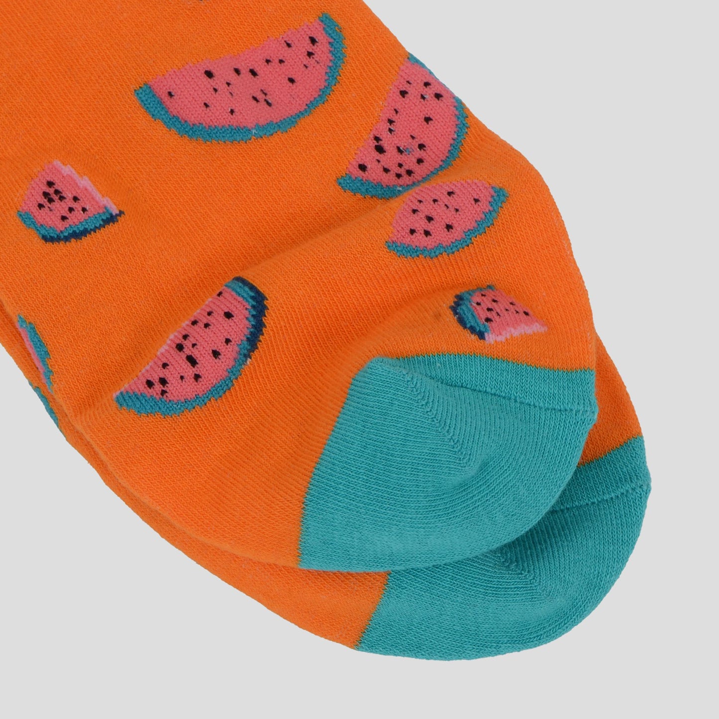 Fruit Print No Show Socks Breathable Cotton 6pk