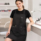 Water Resistant Utility Apron with Adjustable Straps and Three Pockets