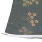 2-Piece Cotton Pillowcases with Floral Print Design for Bedroom, Soft and Cozy Bedding Set 17.7x17.7in