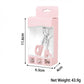 Soft Grip Eyelash Curler 2 Piece Set with Cushioned Handles for Smooth Lash Lift